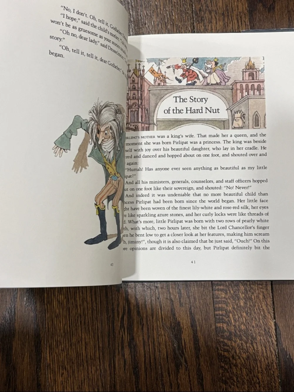 Nutcracker by E.T.A. Hoffmann Maurice Sendak Illustrated Book